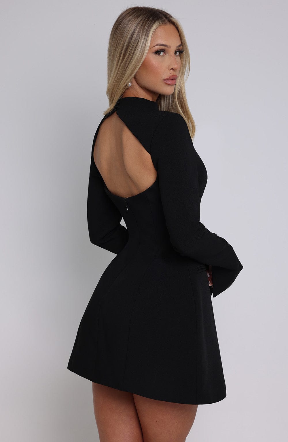 Colette - Krep Mini Elbise