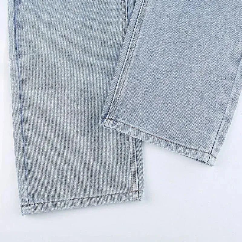 Düz Paça Jean Pantolon Niebbla