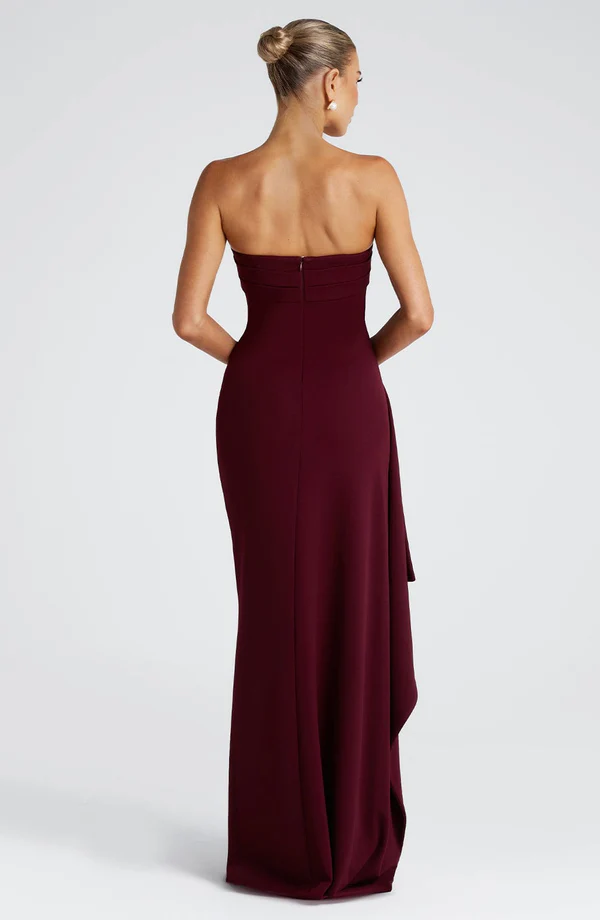 Night of Zafirah Maxi Elbise Shine Aura