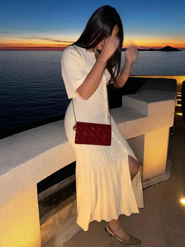 Gina Midi Elbise Siaora