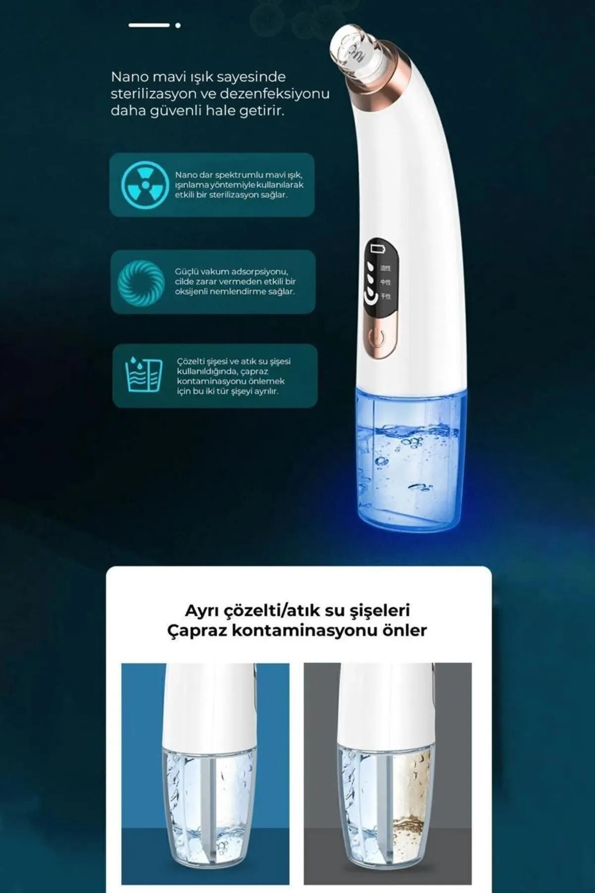 Vakumlu Siyah Nokta Temizleyicisi Beauty World