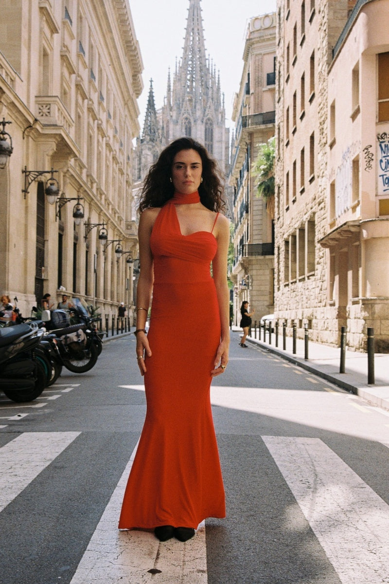 Diana Maxi Elbise Niebbla