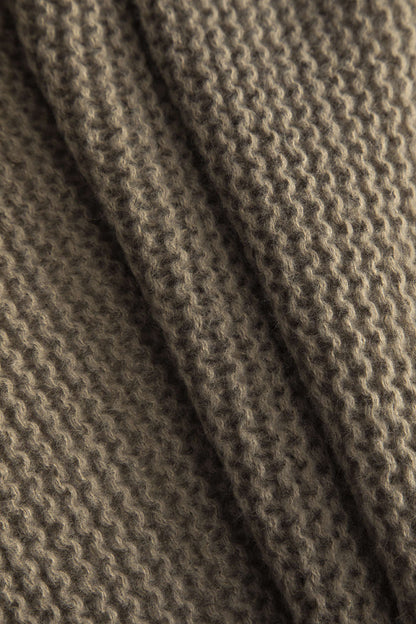 Belted V-neck Sweater Hırka Siaora