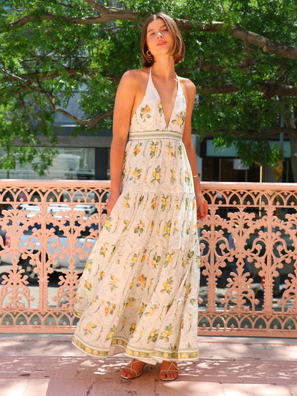 Amara - Halter Maxi Elbise Mağazam