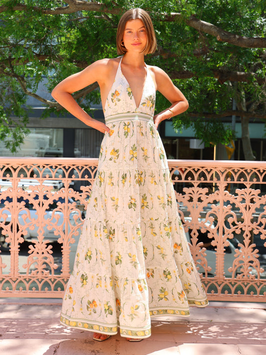 Amara - Halter Maxi Elbise Mağazam