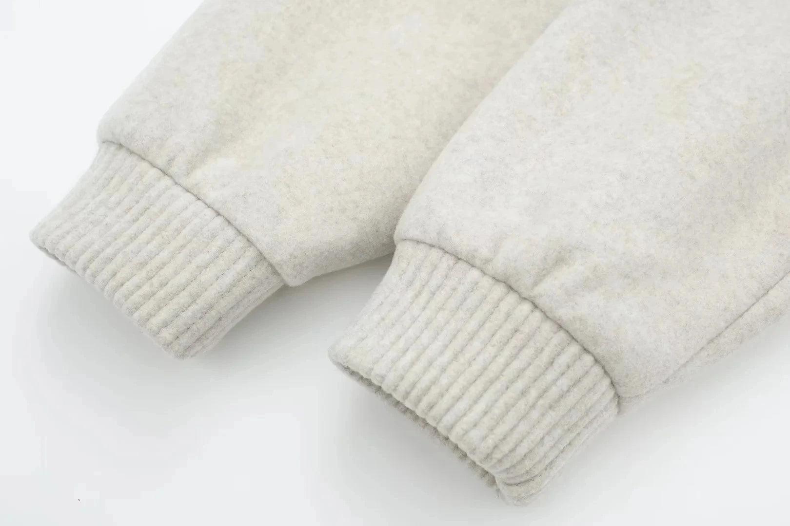 Minimalist Varsity Tarzı Bomber Ceket Siaora