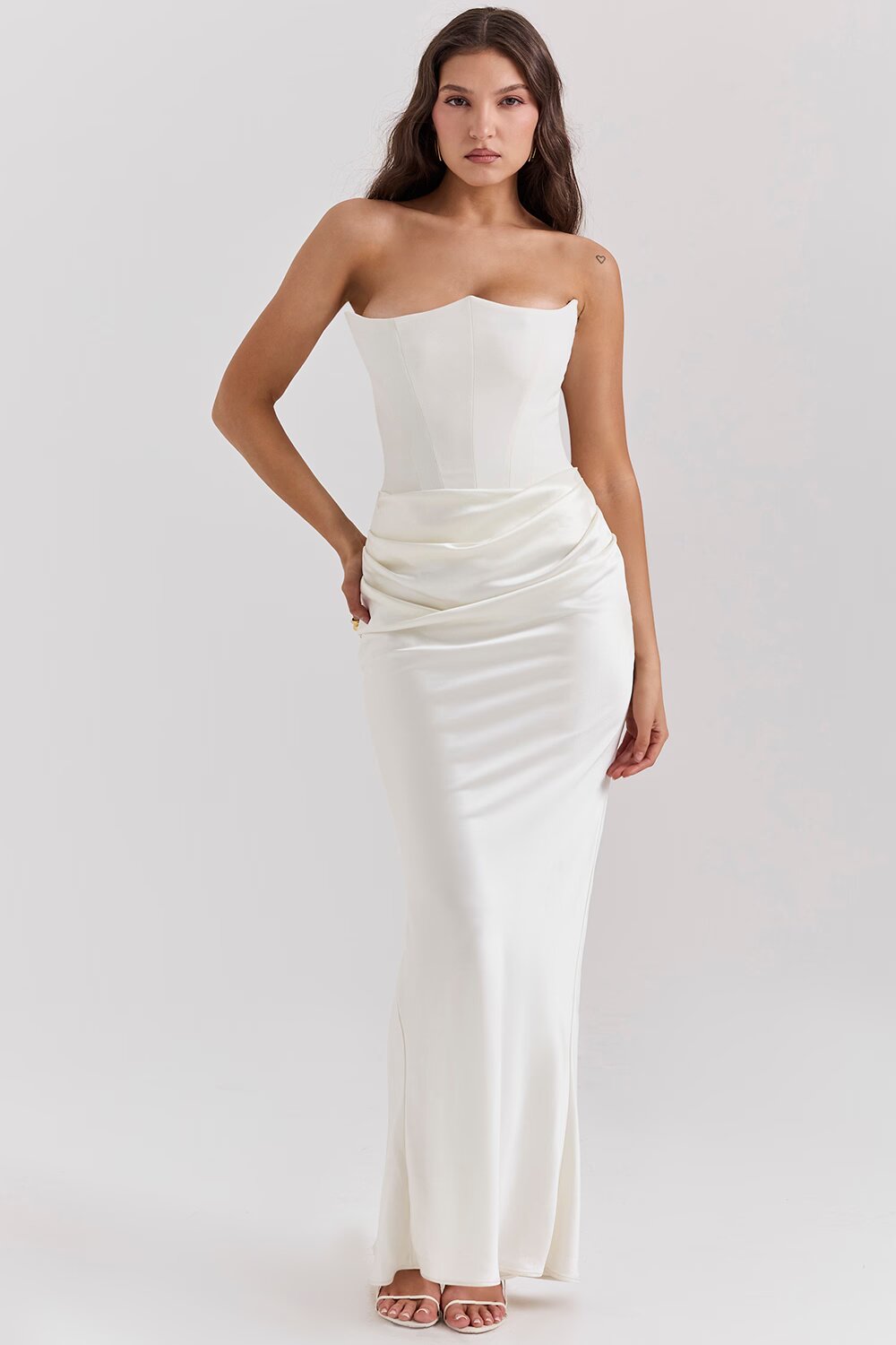 Belle Maxi Elbise Shine Aura