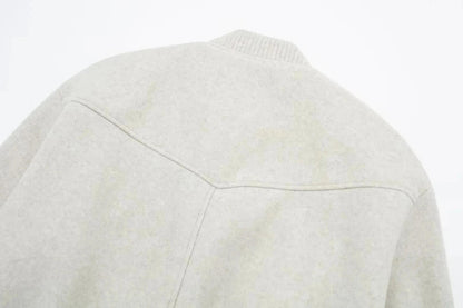 Minimalist Varsity Tarzı Bomber Ceket Siaora
