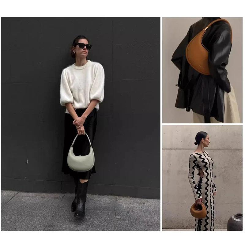 Zarif Hilal Çanta Siaora