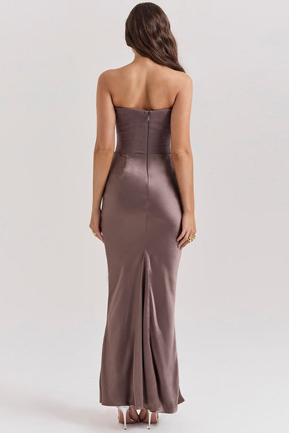 Belle Maxi Elbise Shine Aura