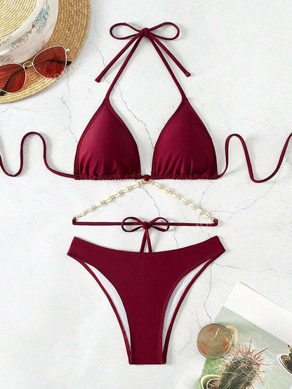 Zincir Detaylı Bikini Takımı Niebbla