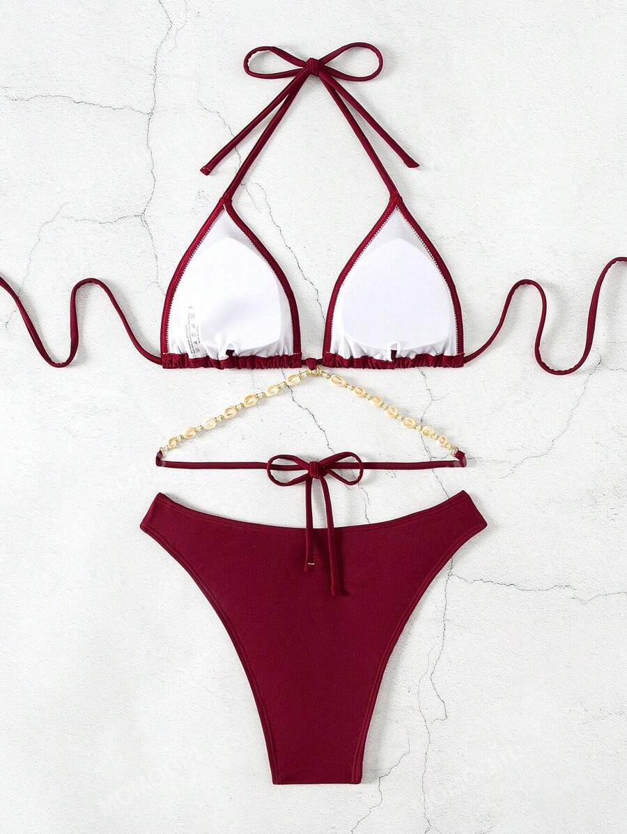 Zincir Detaylı Bikini Takımı Niebbla