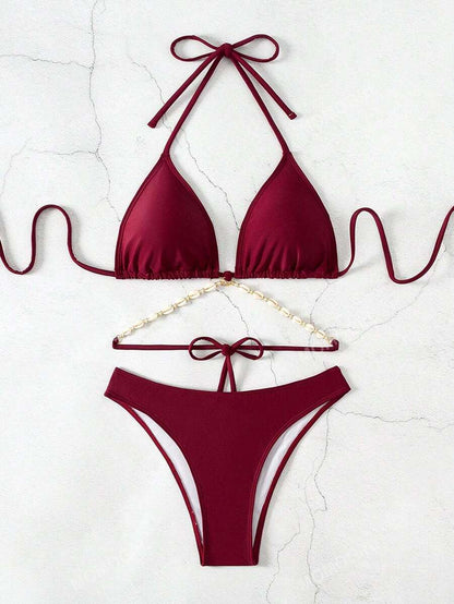 Zincir Detaylı Bikini Takımı Niebbla