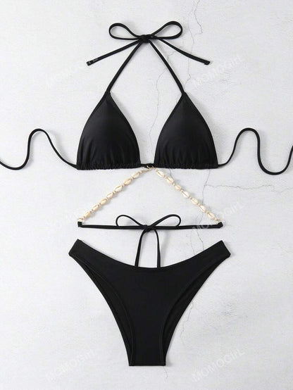 Zincir Detaylı Bikini Takımı Niebbla