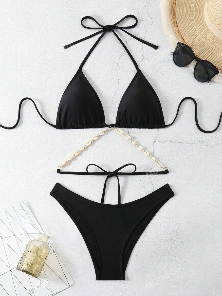 Zincir Detaylı Bikini Takımı Niebbla