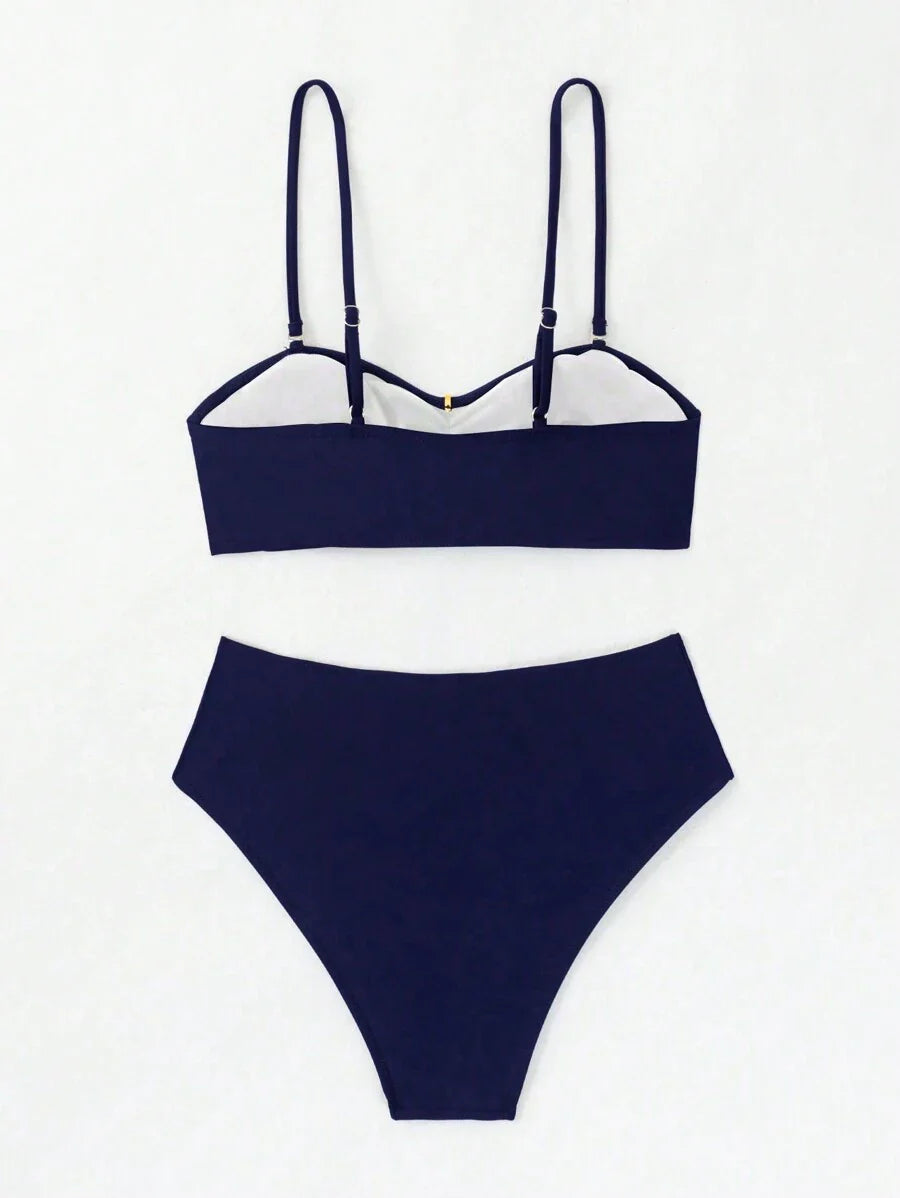 Dantelli Sade Bikini Takımı Niebbla