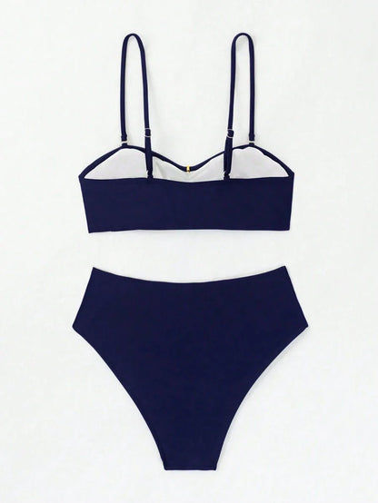 Dantelli Sade Bikini Takımı Niebbla