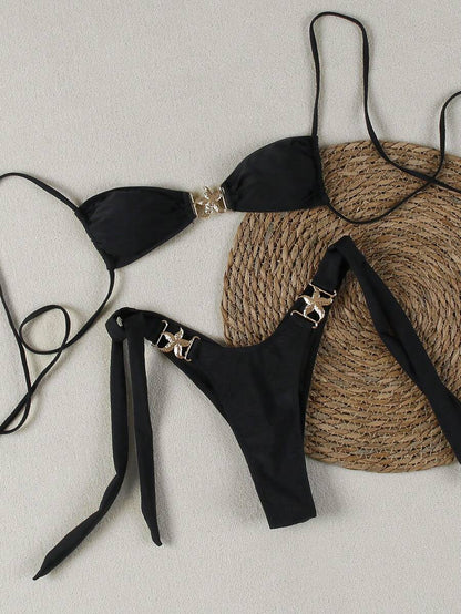Seksi Bandeau Bikini Takımı Niebbla