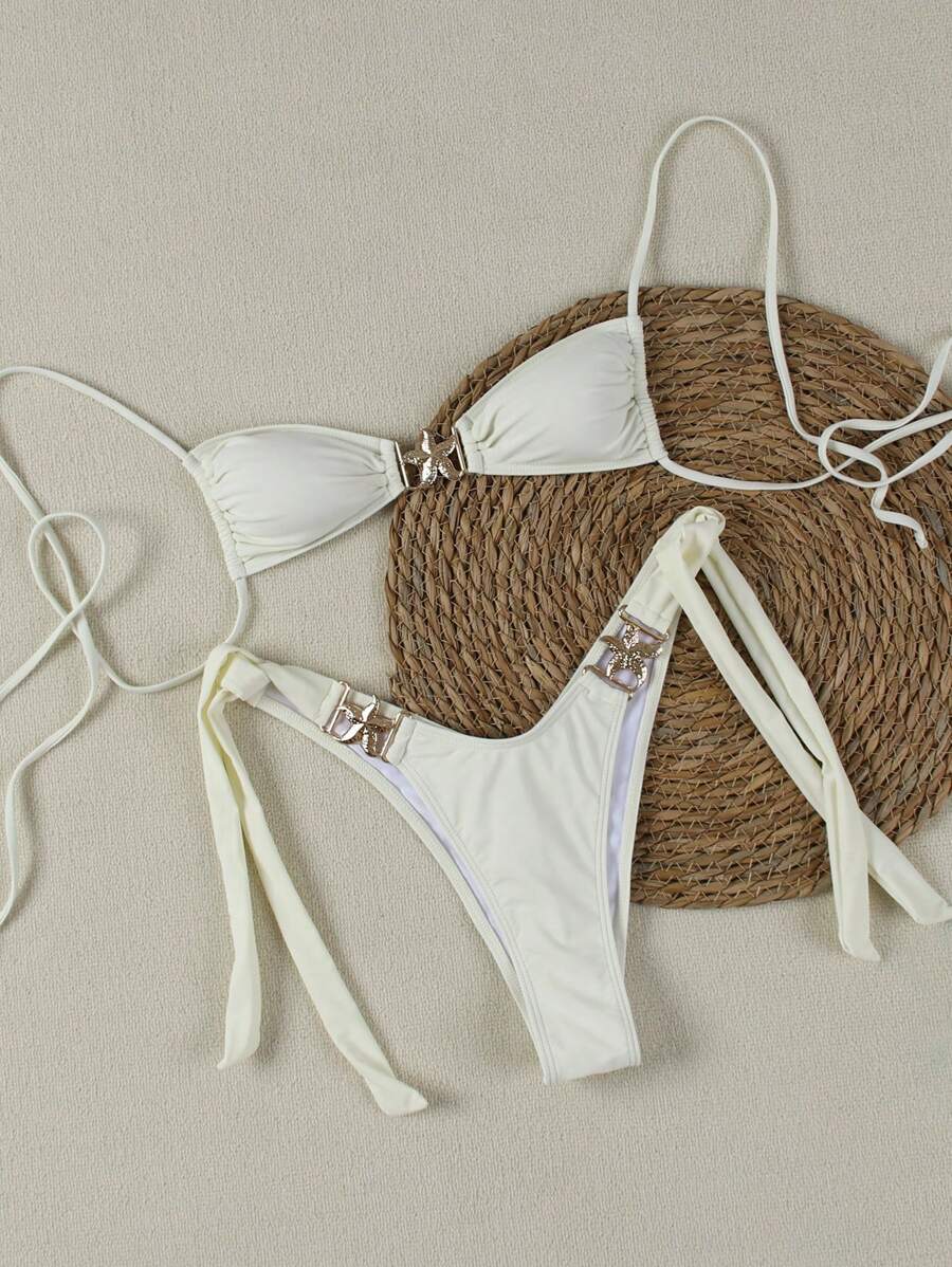 Seksi Bandeau Bikini Takımı Niebbla