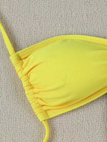 Seksi Bandeau Bikini Takımı Niebbla