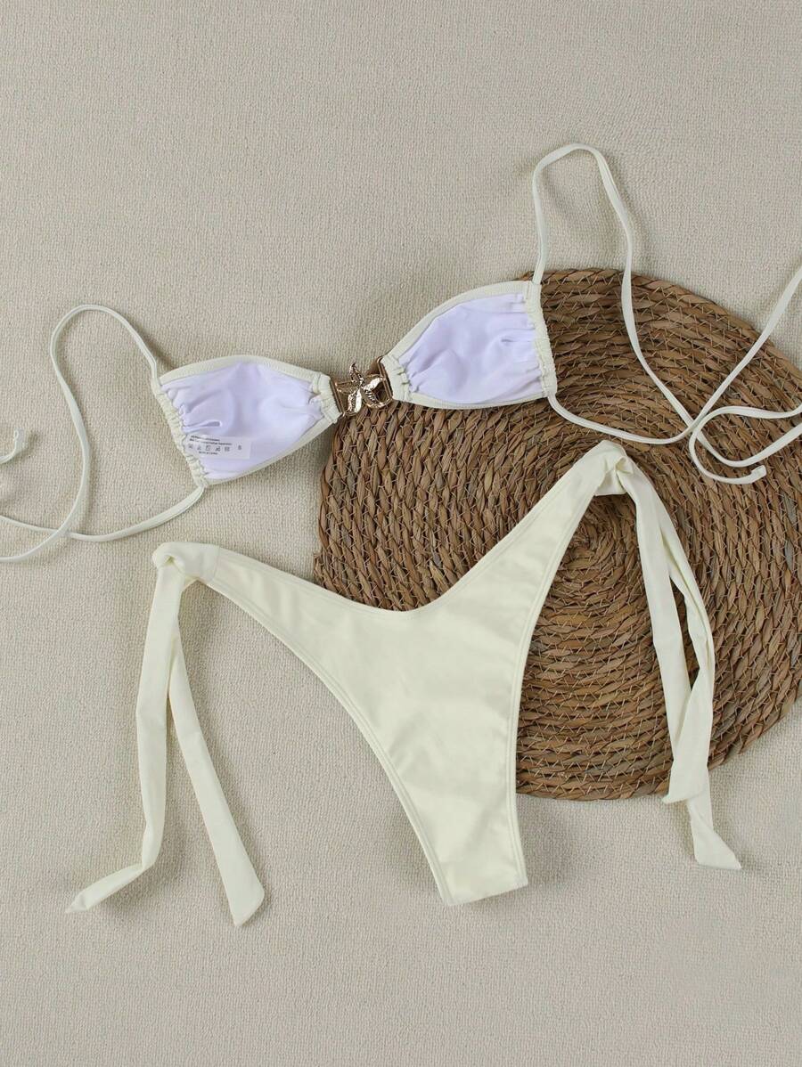 Seksi Bandeau Bikini Takımı Niebbla