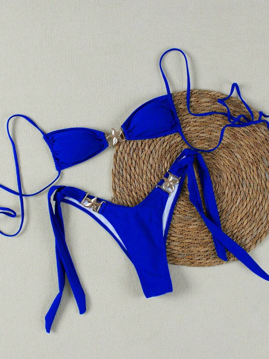 Seksi Bandeau Bikini Takımı Niebbla