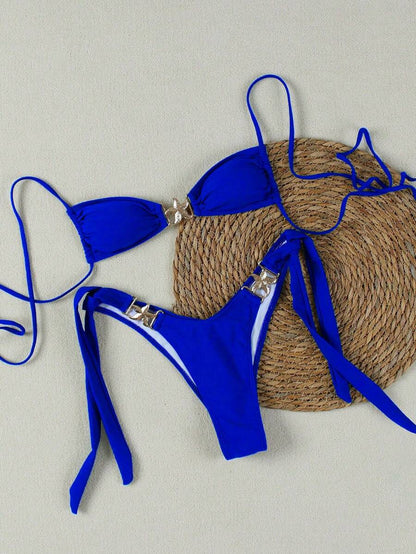 Seksi Bandeau Bikini Takımı Niebbla
