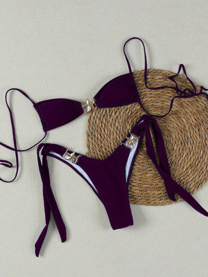 Seksi Bandeau Bikini Takımı Niebbla
