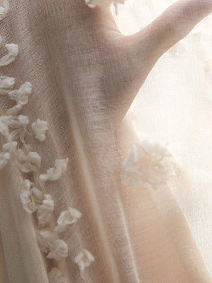 Çiçek Desenli Elastik Bel Günlük Etek Niebbla