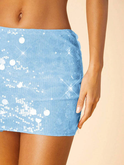 Pembe Pullu Pileli Mini Etek Niebbla