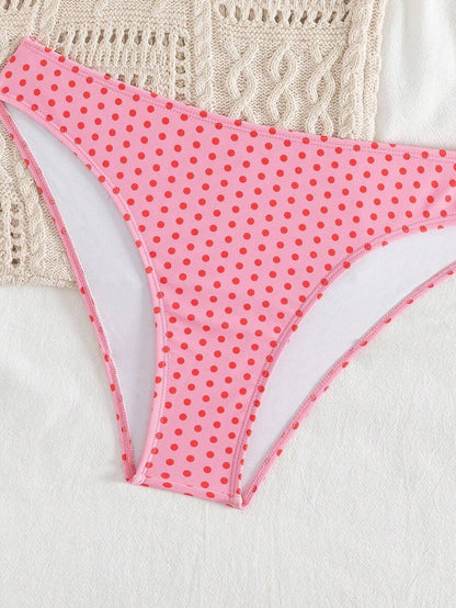 Çiçek Desenli Halter Bağcıklı Bikini Takımı Niebbla