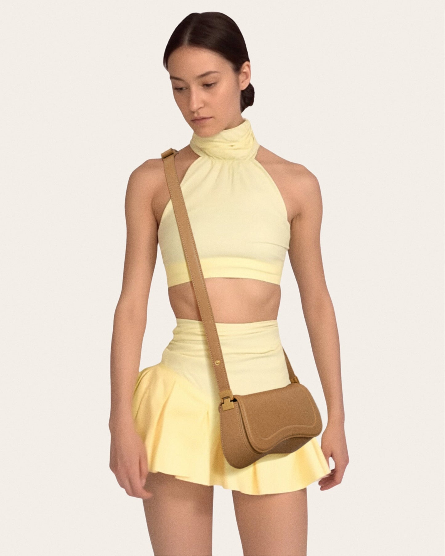 Joy Omuz Çanta Kahverengi Niebbla