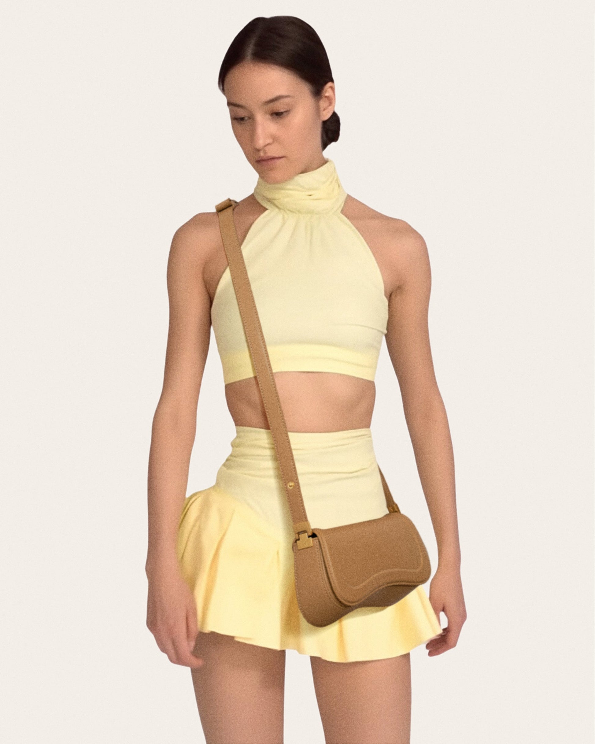 Joy Omuz Çanta Kahverengi Niebbla