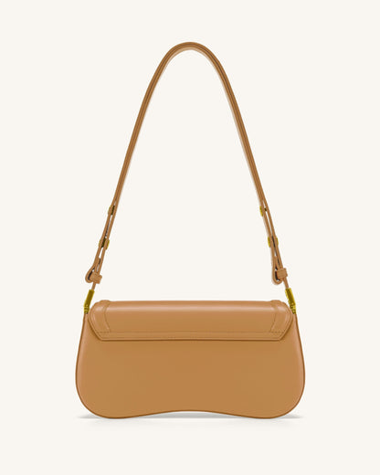 Joy Omuz Çanta Kahverengi Niebbla