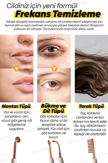 Darvonsal Yüksek Frekans Cilt Temizleme ve Bakım Cihazı Beauty World