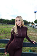 Midnight Reign Kırmızı Etek-Bluz Deri Takım (Kopya) VİSKALİ trendyol