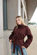 Kadın Straplez Yaka Büzgülü Parlak Gri Mini Elbise (Kopya) VİSKALİ trendyol