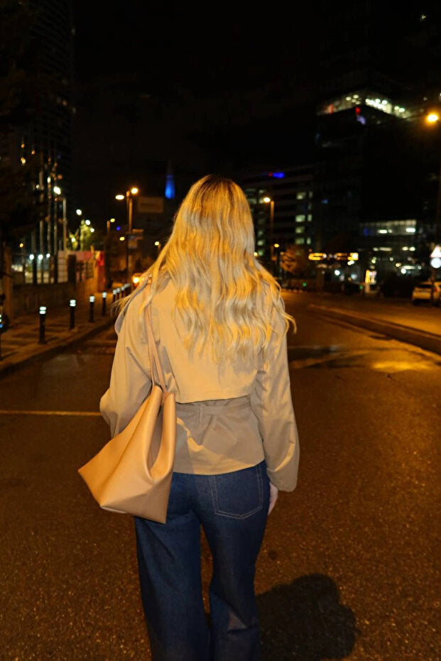 Kadın Straplez Yaka Büzgülü Parlak Gri Mini Elbise (Kopya) VİSKALİ trendyol