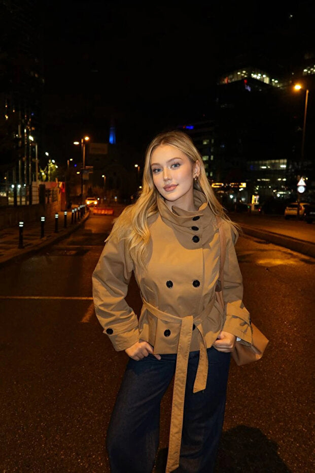 Kadın Straplez Yaka Büzgülü Parlak Gri Mini Elbise (Kopya) VİSKALİ trendyol