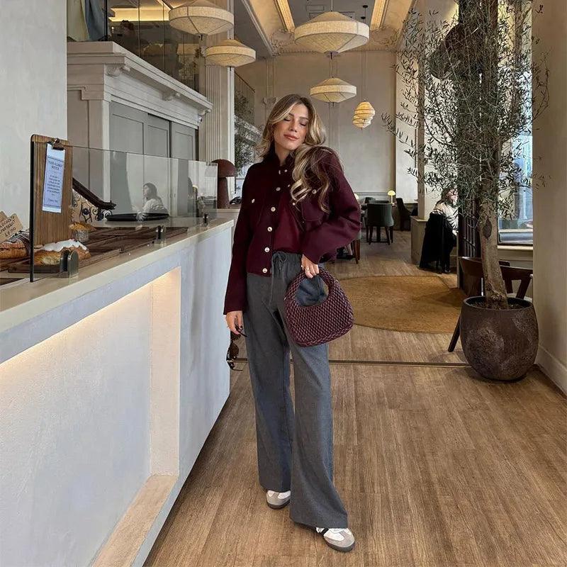 Moda Cep Vintage Ceket Siaora
