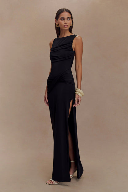 Philippa - Drape Maxi Elbise Mağazam