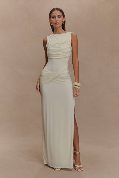 Philippa - Drape Maxi Elbise Mağazam