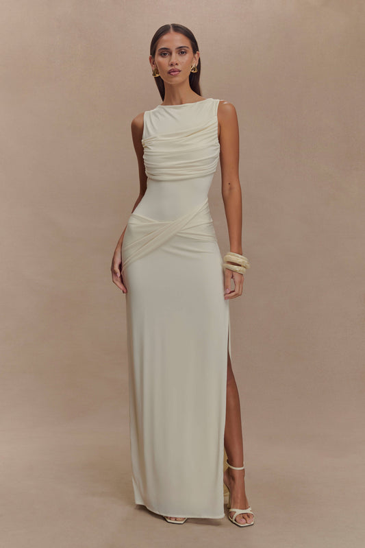 Philippa - Drape Maxi Elbise Mağazam