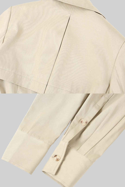 Yaka Detaylı Trençkot Siaora