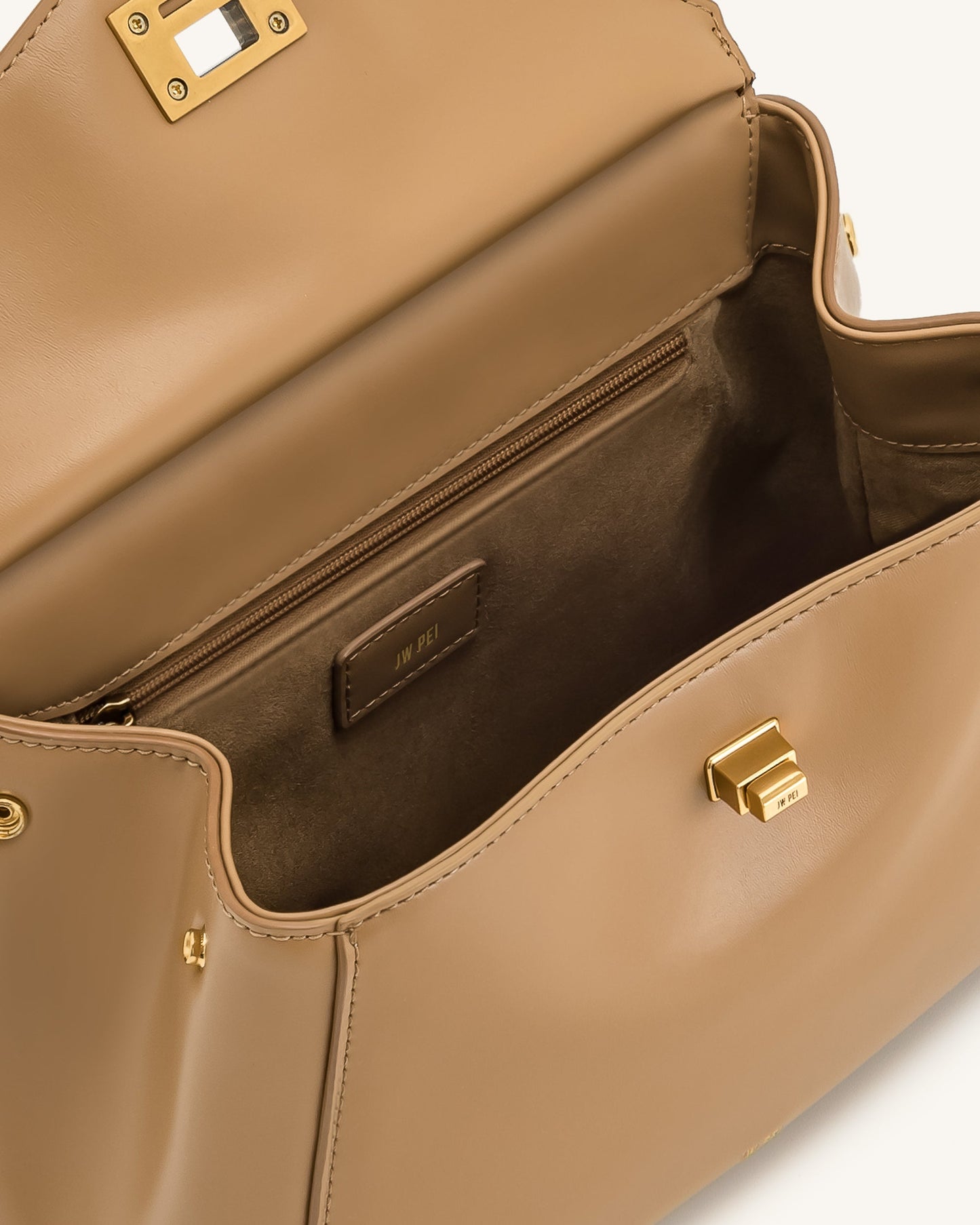 Lucia Klasik Üst Çanta Bej Niebbla