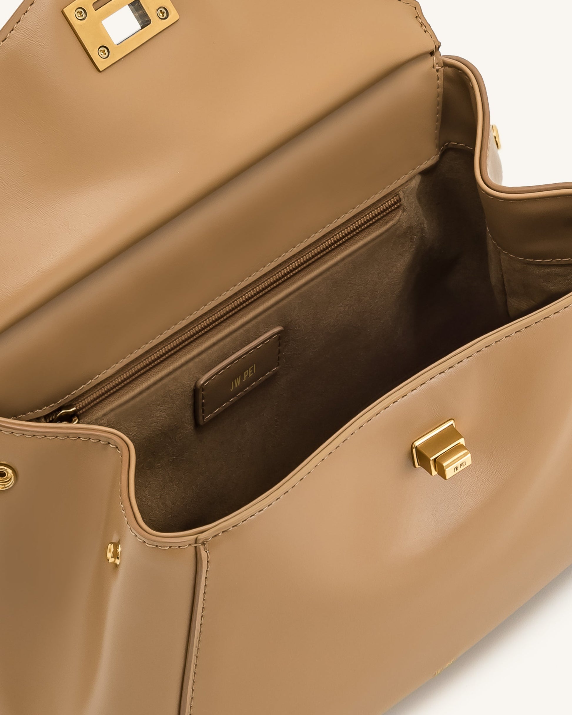 Lucia Klasik Üst Çanta Bej Niebbla