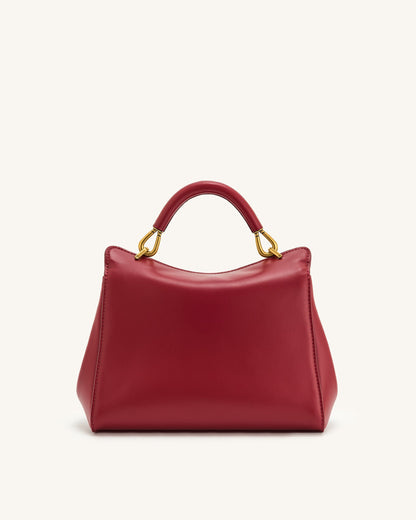 Lucia Klasik Üst Çanta Kırmızı Niebbla