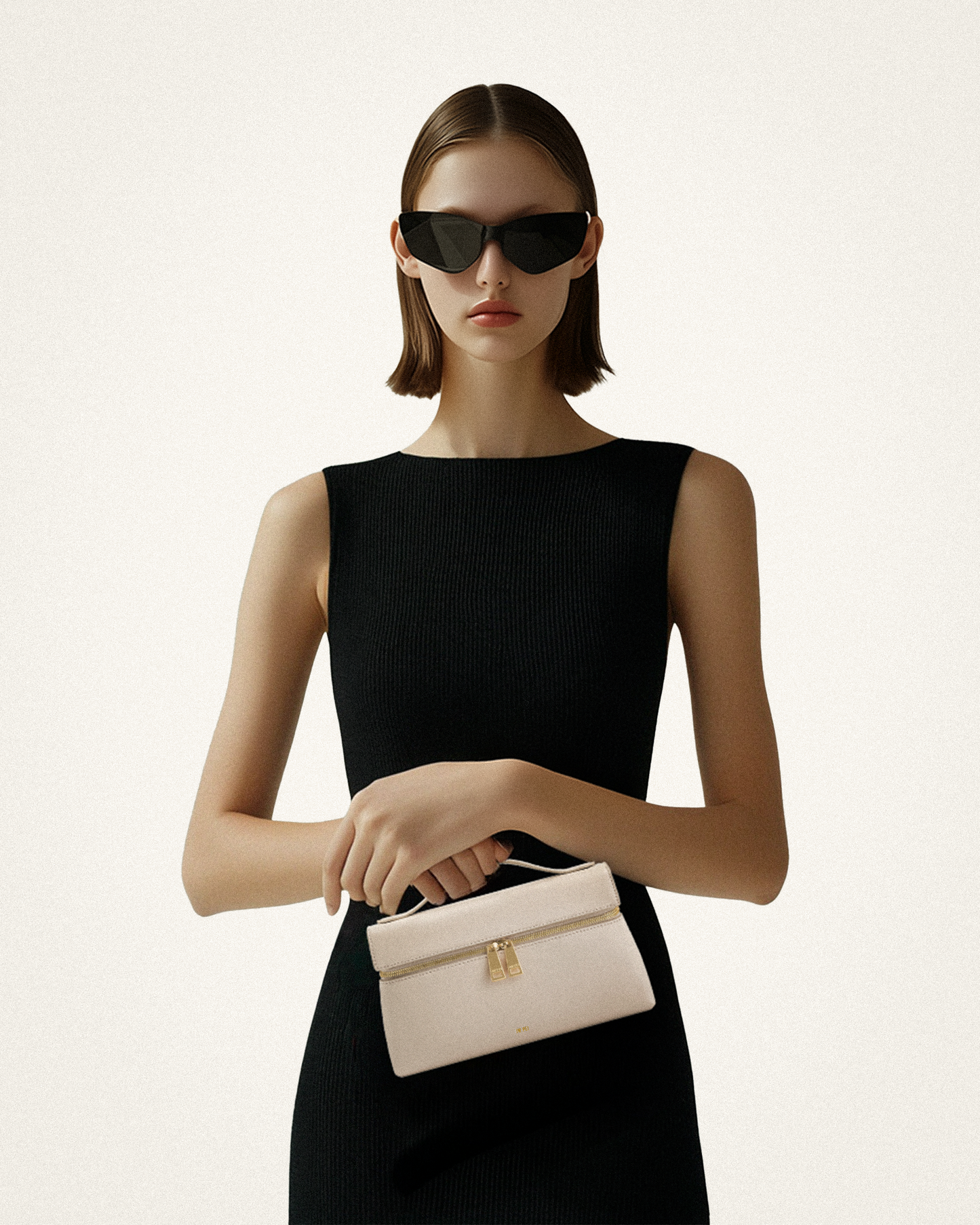 Thea Üst Saplı Çanta Beyaz Niebbla