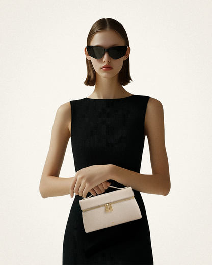 Thea Üst Saplı Çanta Beyaz Niebbla