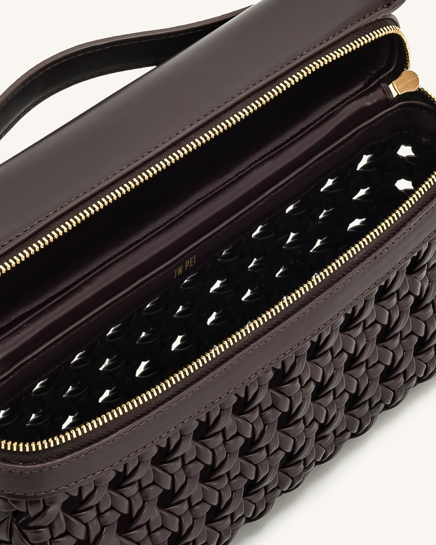 Thea Üst Saplı Çanta Koyu Kahverengi Niebbla